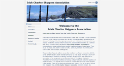 Desktop Screenshot of irishcharterskippersassociation.ie